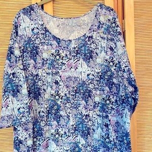 Woman’s plus size Pure Jill wrap tunic